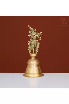 Brass Krishna Bell