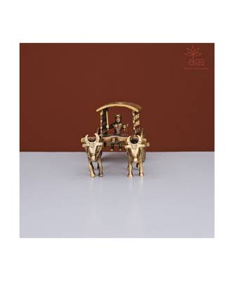 Brass Bullock Cart 2