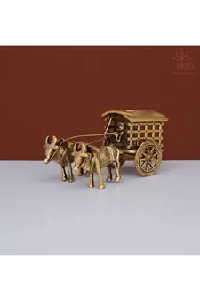 Brass Bullock Cart
