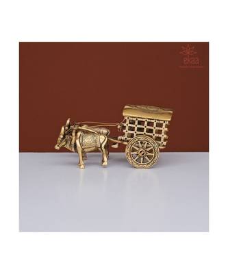 Brass Bullock Cart 5