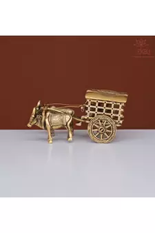 Brass Bullock Cart