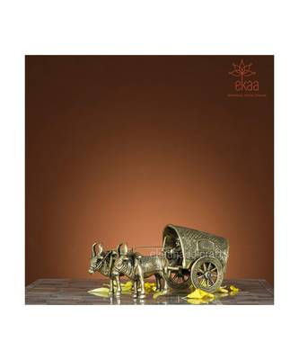 Brass Bullock Cart 2
