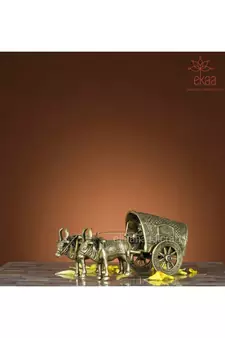 Brass Bullock Cart