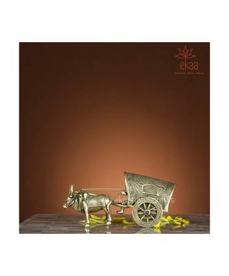 Brass Bullock Cart 3