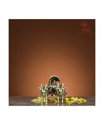 Brass Bullock Cart 4