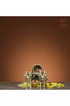 Brass Bullock Cart
