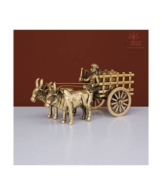 Brass Bullock Cart 3