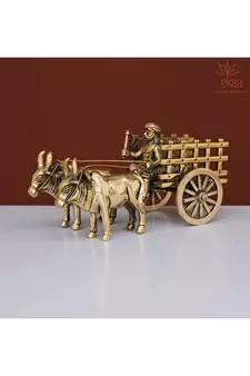 Brass Bullock Cart