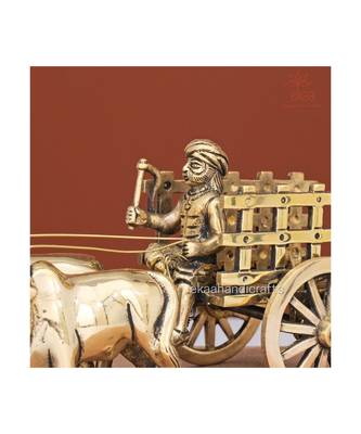 Brass Bullock Cart 6