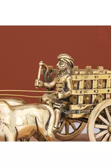 Brass Bullock Cart