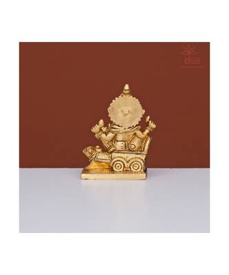 Lord Ganesha On Rath with Moushak 4