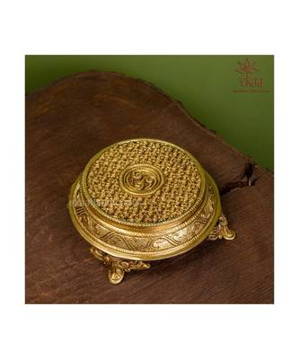 Brass Round Chowki 2