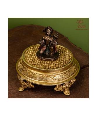 Brass Round Chowki 1