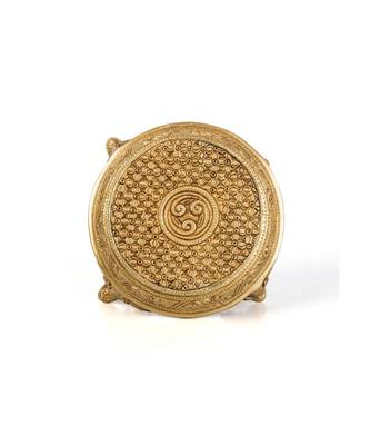 Brass Round Chowki 5