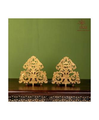 Brass Ganesh &Laxmi Arch Diya Set 2