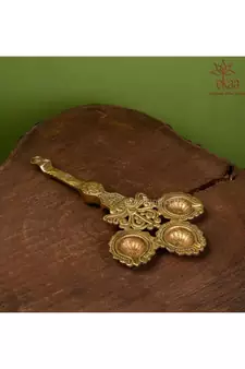 Brass Diya Handle