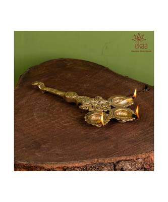 Brass Diya Handle 3