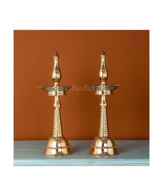 Brass Diya Stand (set of 2) 1
