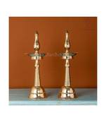 Brass Diya Stand (set of 2)