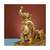 Brass Ganesha pulling Moushak