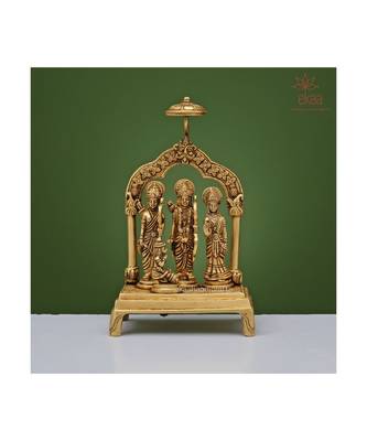 Brass Ram Darbar Murti 1