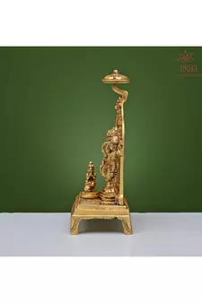 Brass Ram Darbar Murti
