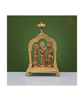 Brass Ram Darbar Murti 4