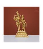 Vishnu Lakshmi Murti in Brass