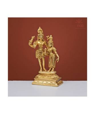 Vishnu Lakshmi Murti in Brass 2