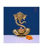 Brass Ganesh Diya