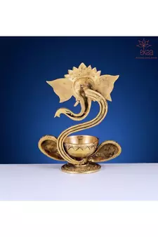 Brass Ganesh Diya