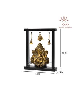 Brass Temple Lord Ganesha 1