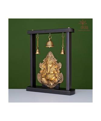 Brass Temple Lord Ganesha 3