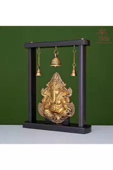 Brass Temple Lord Ganesha