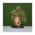 Brass Buddha with Tree of Life