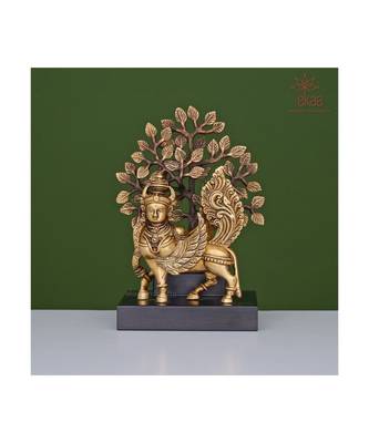Brass Kamdhenu with Kalpvruksh 1