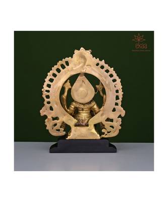 Lord Ganesha on Wooden Base 4