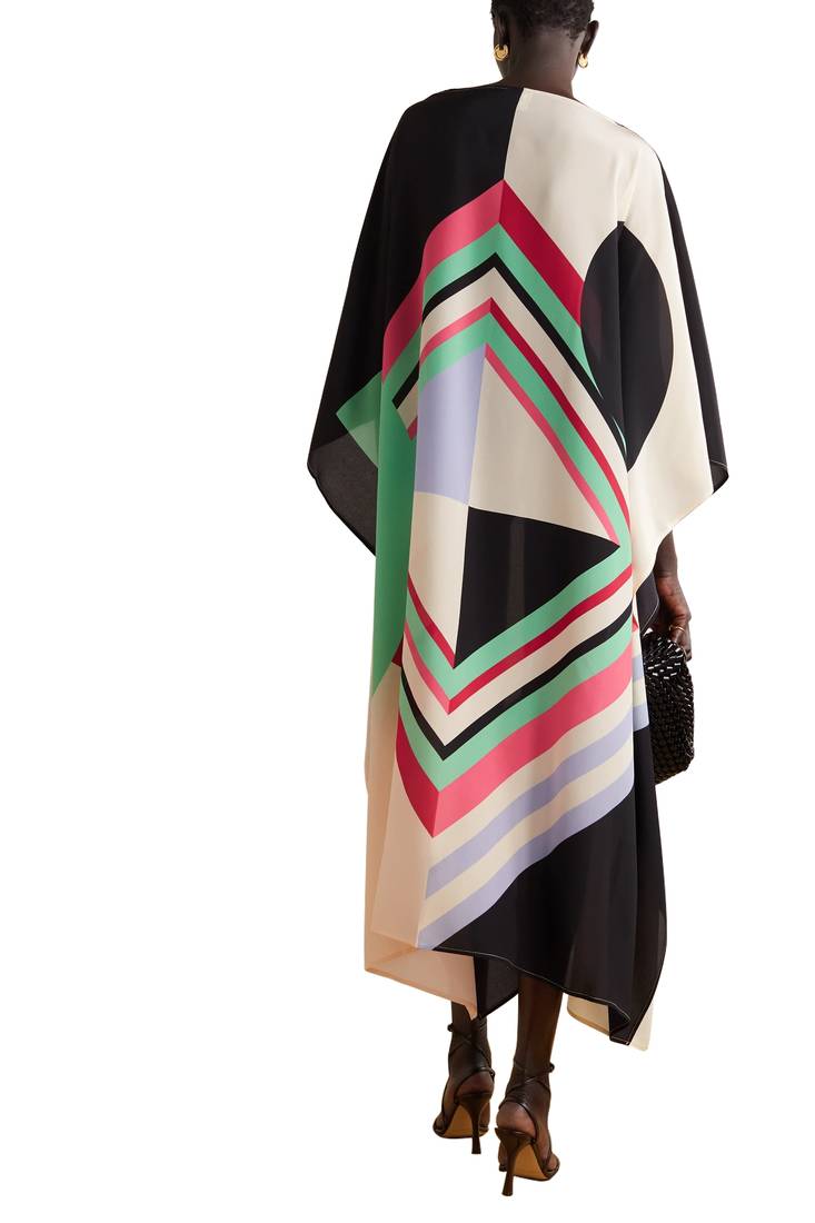 JSDC Casual Wear Chelsea Georgette Printed Stylish Kaftan Kurta For Women