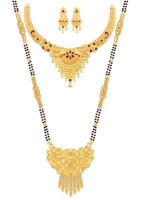 Multicolor cubic zirconia jewellery-combo 1
