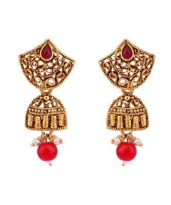 Multicolor Meenakari Long Crystal Necklace & Earring 5