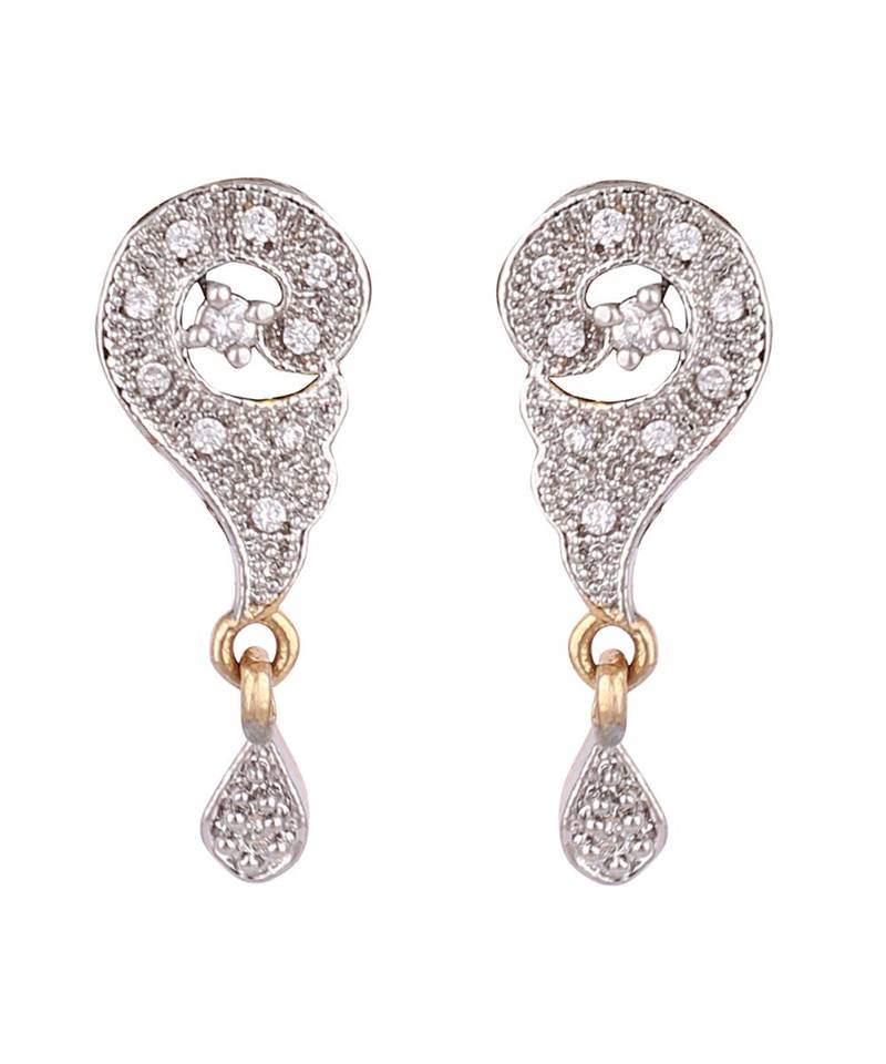 Gold Plated Black Artificial Stones-Studded & Beaded Mangalsutra Set