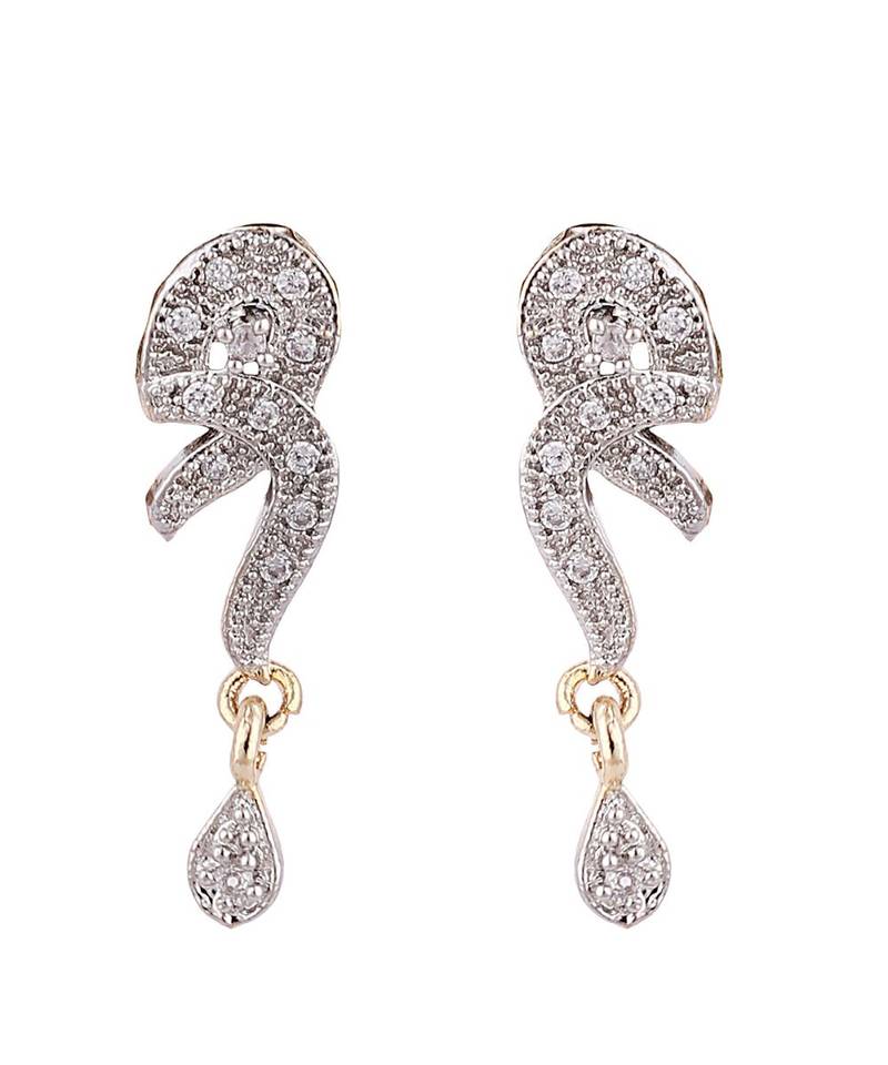 Gold Plated Black Artificial Stones-Studded & Beaded Mangalsutra Set