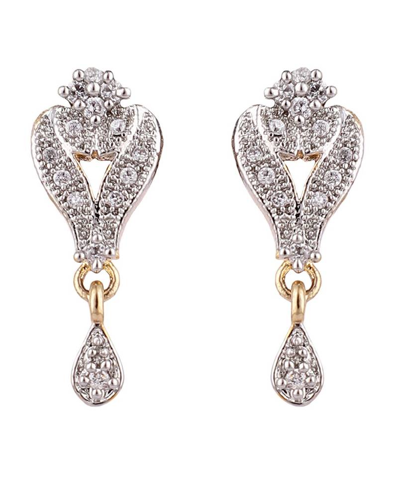 Gold Plated Black Artificial Stones-Studded & Beaded Mangalsutra Set