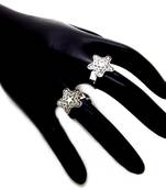 Silver cubic zirconia rings