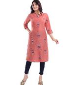 TOMATO MASLEEN LONG kurti for Women