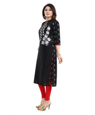 Designer Long Raw Silk Embroidery Kurti 2