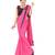 Rani Pink Ready To Wear Stitching Blouse With Broach And Sequence