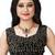 Navy Blue Ready To Wear Stitching Blouse With Broach And Sequence