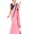 Baby Pink Ready To Wear Stitching Blouse With Broach And Sequence