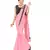 Baby Pink Ready To Wear Stitching Blouse With Broach And Sequence